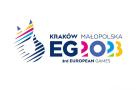 Logo - Igrzyska Europejskie Kraków-Małopolska 2023