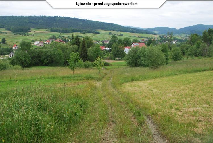 Łętownia - przed zagospodarowaniem