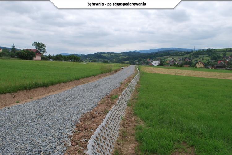 Łętownia - po zagospodarowaniu